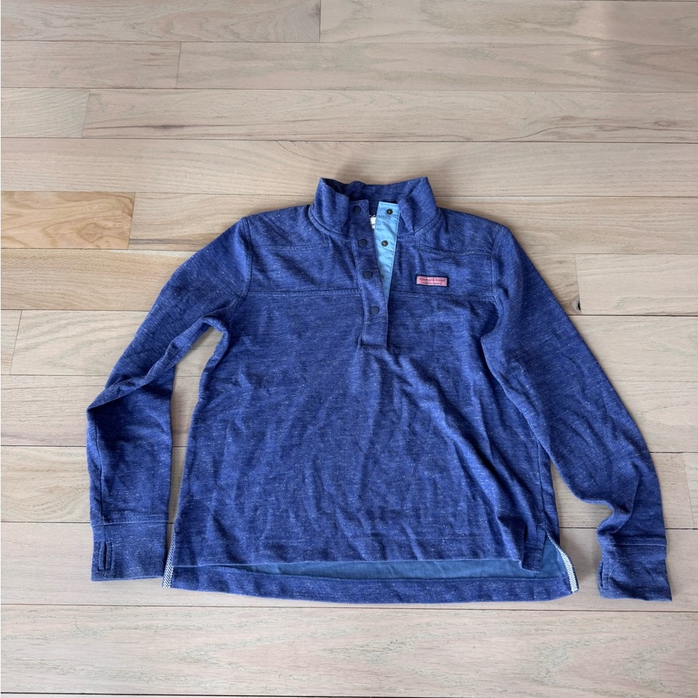 Vineyard Vines Heathered Blue Shep shirt